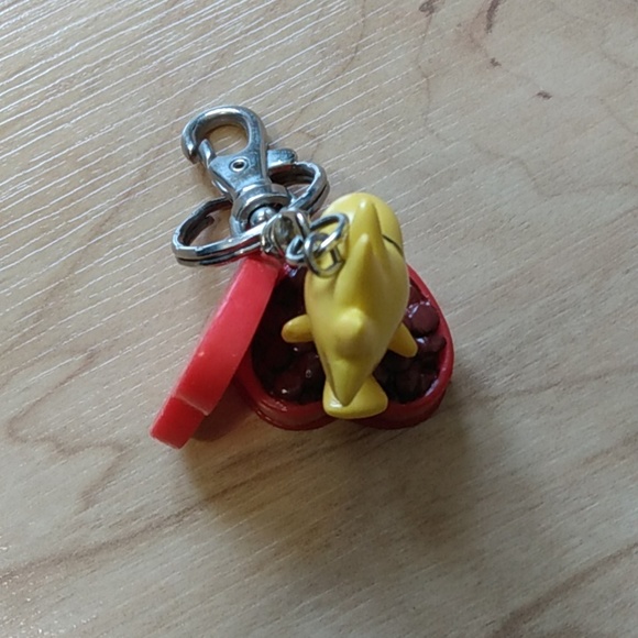 Woodstock Peanuts Snoopy Figurine Keychain Bag Clip - Picture 3 of 6